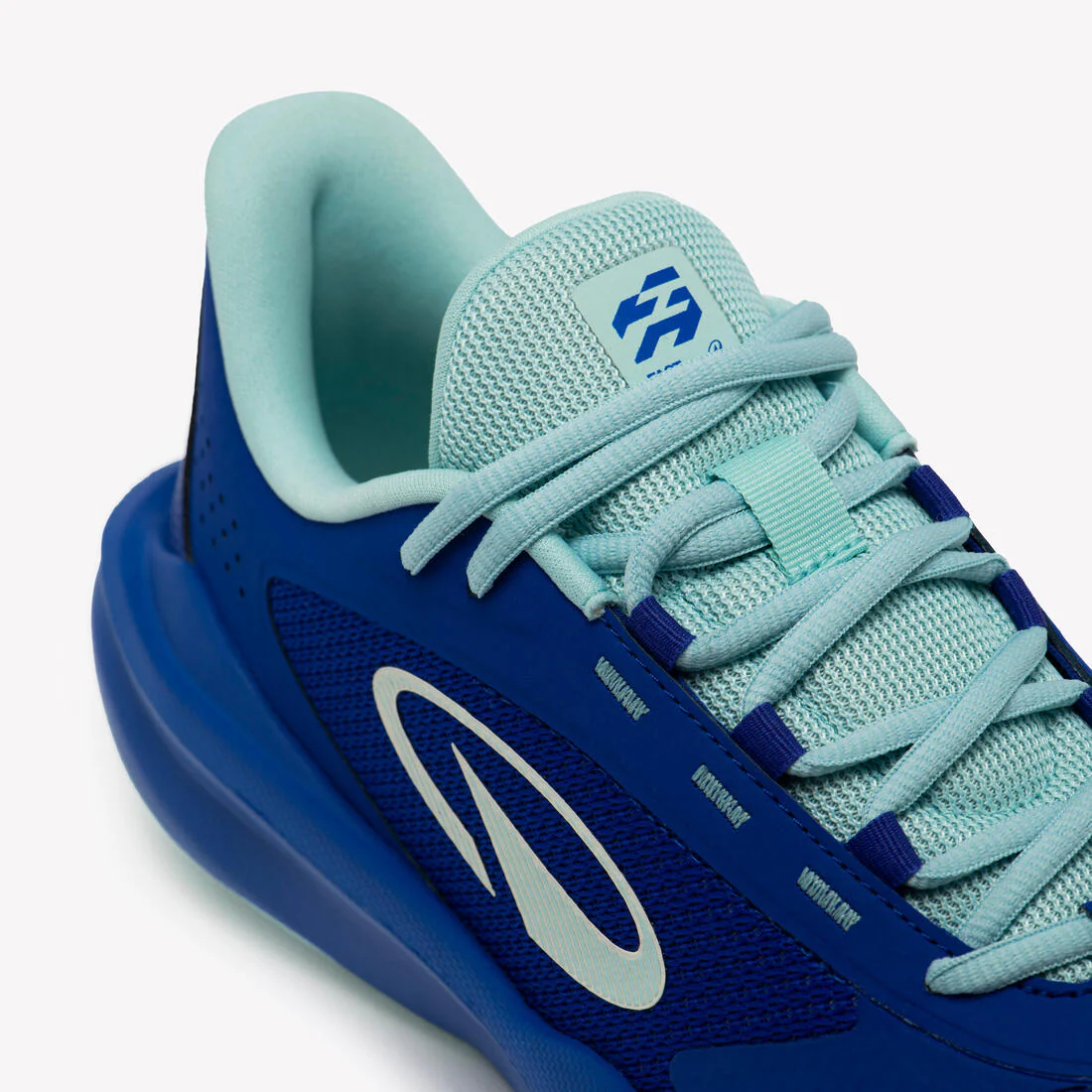 Zapatillas de baloncesto bajas y adherentes hombre/mujer, FAST 500 azul - Image 5