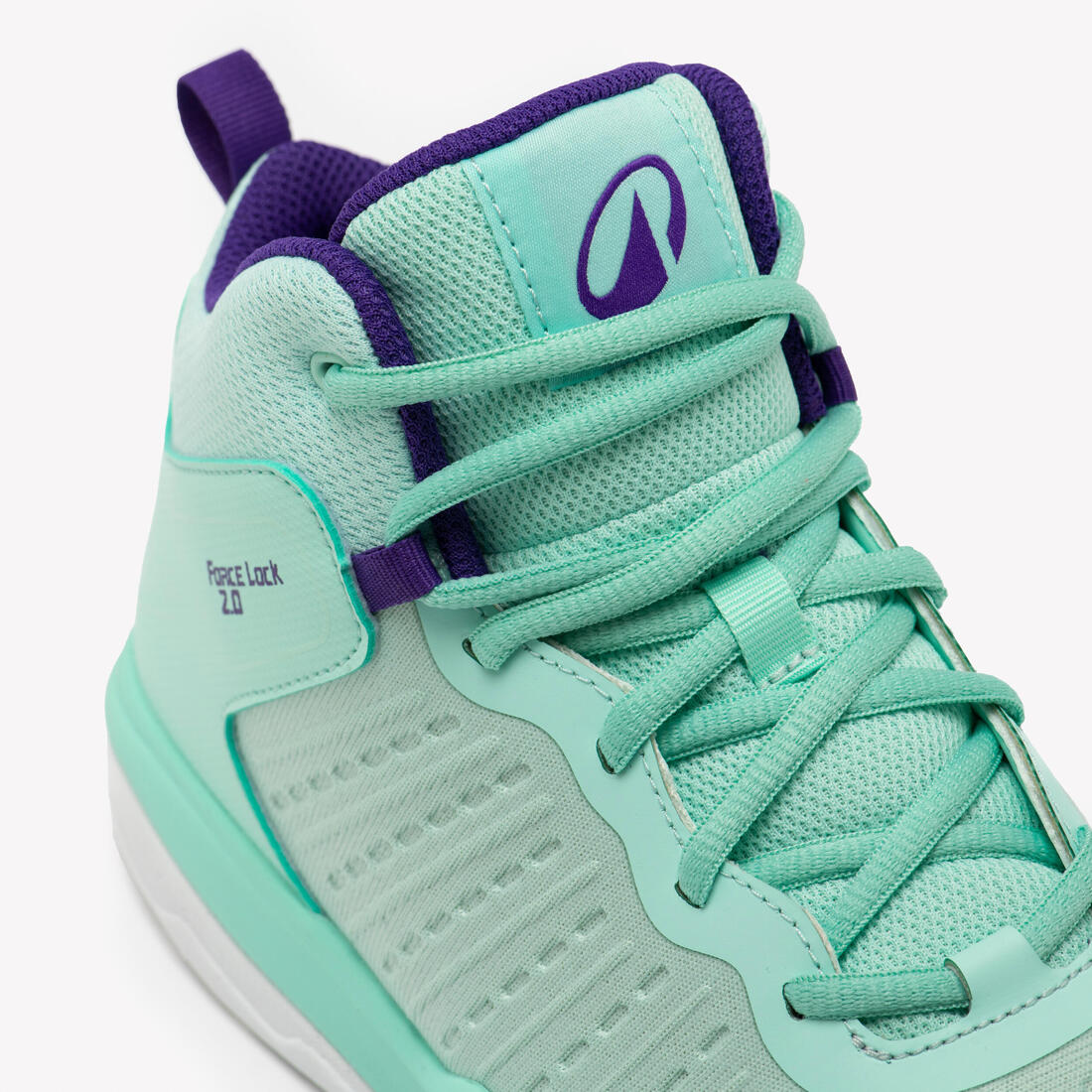 Zapatillas de baloncesto niño - SS500 High júnior turquesa - Image 5