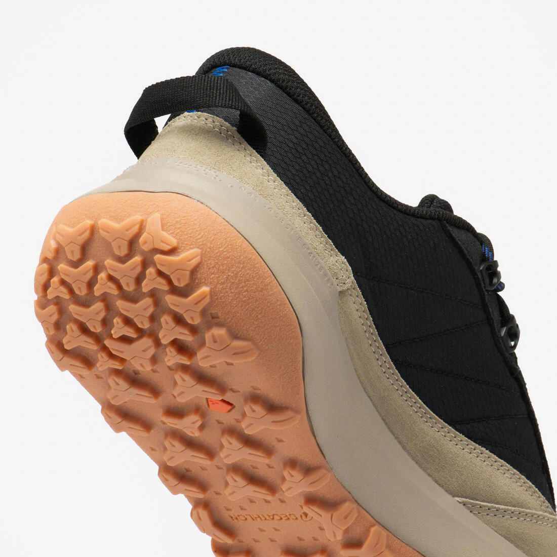 Zapatillas de montaña y trekking impermeables NH500 bajas WP negro ahumado - Image 3