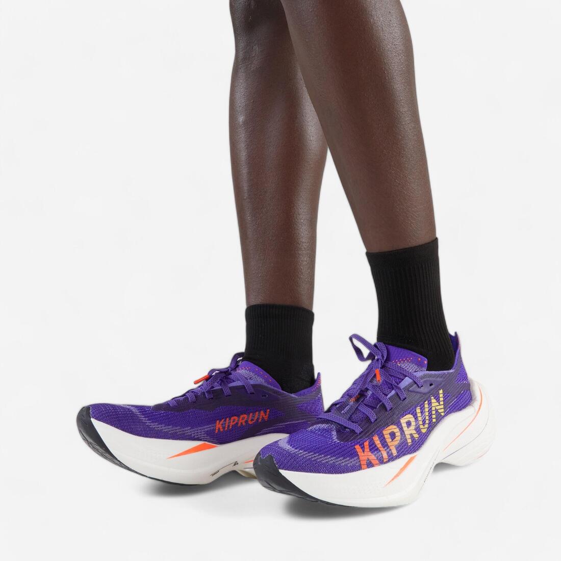 Zapatillas running placa de carbono Mujer KIPRUN KD900X LD+ - Violeta - Image 9
