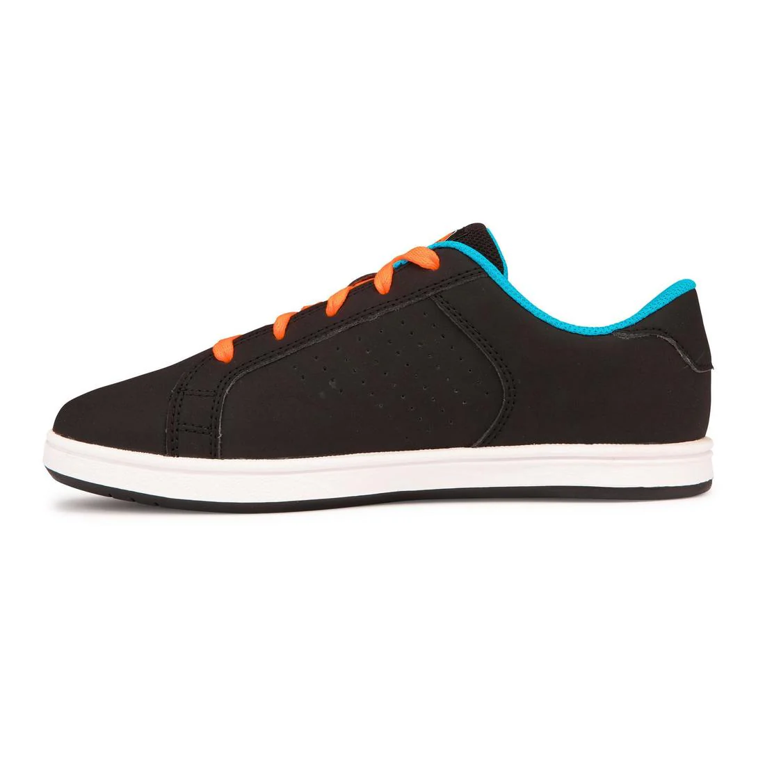 Zapatillas de skate resistentes Niños Oxelo Crush 100 Negro naranja - Image 5