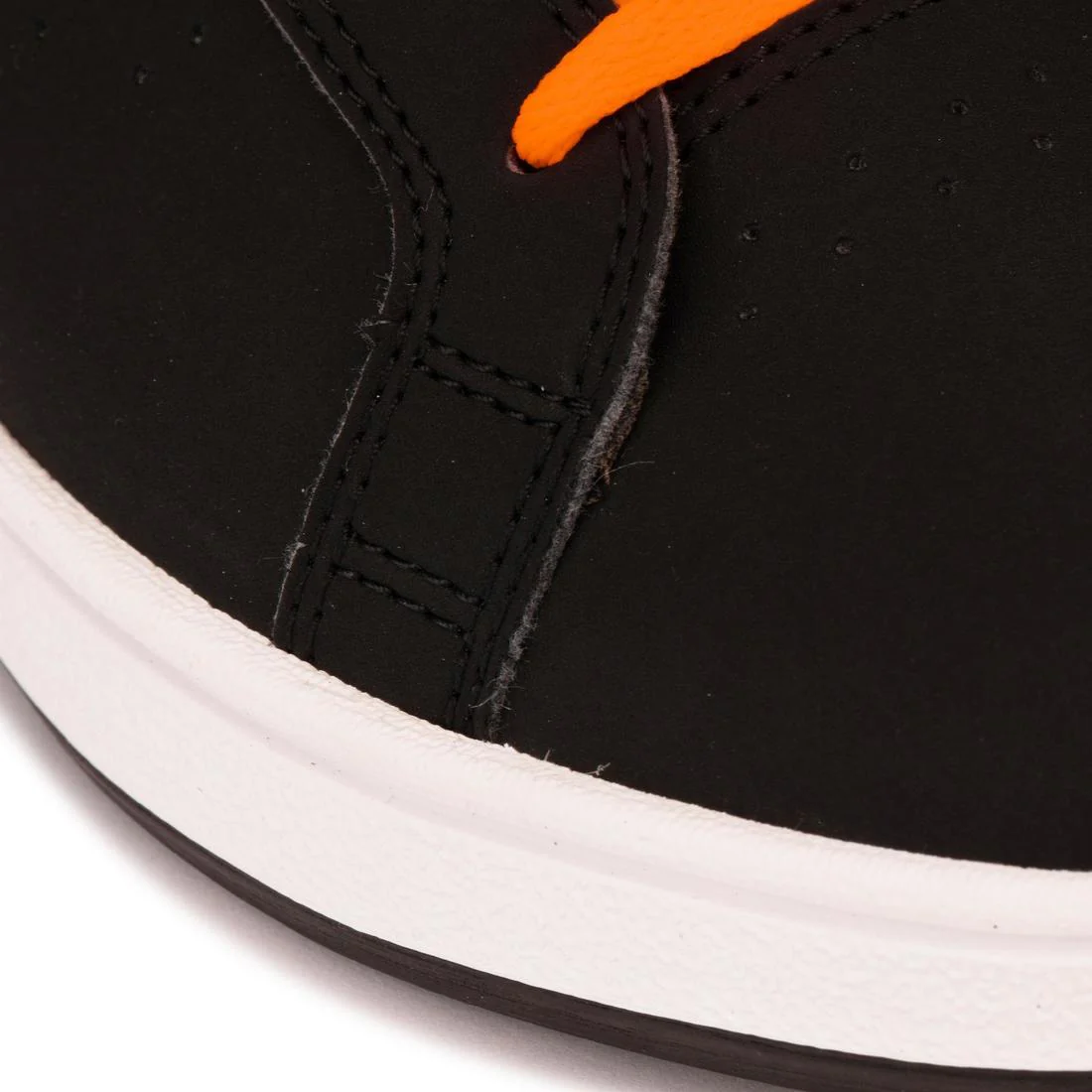 Zapatillas de skate resistentes Niños Oxelo Crush 100 Negro naranja - Image 7