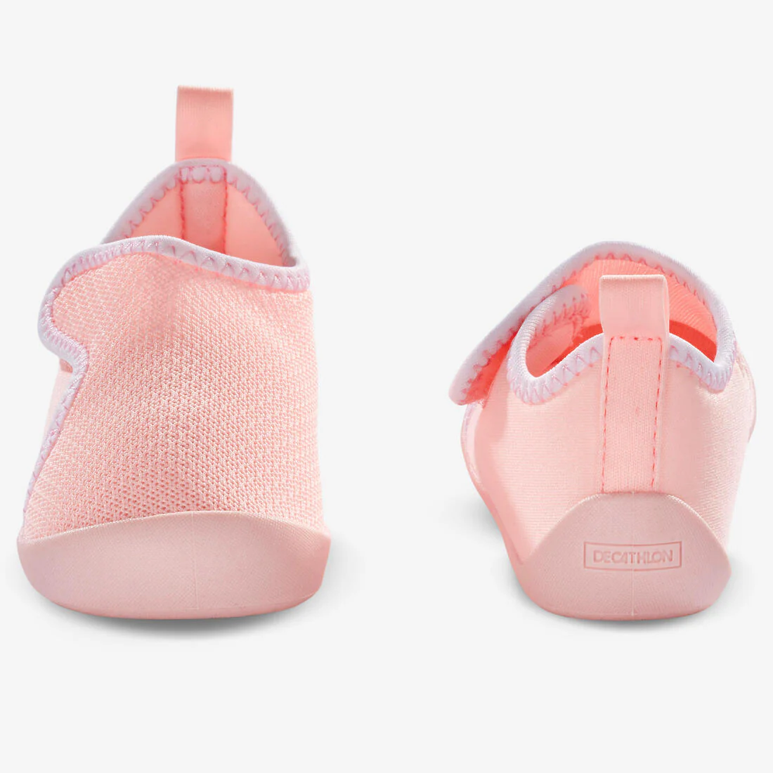 Zapatillas Primeros Pasos Bebé Rosa Blanco Velcro Transpirables - Image 8