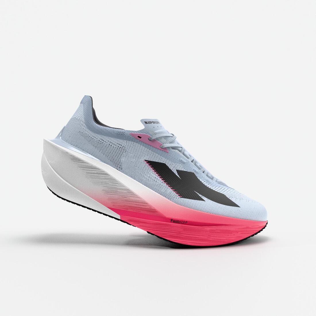 Zapatillas Running asfalto Kiprun Kipstorm Tempo Hombre - gris y rosa flúor - Image 4