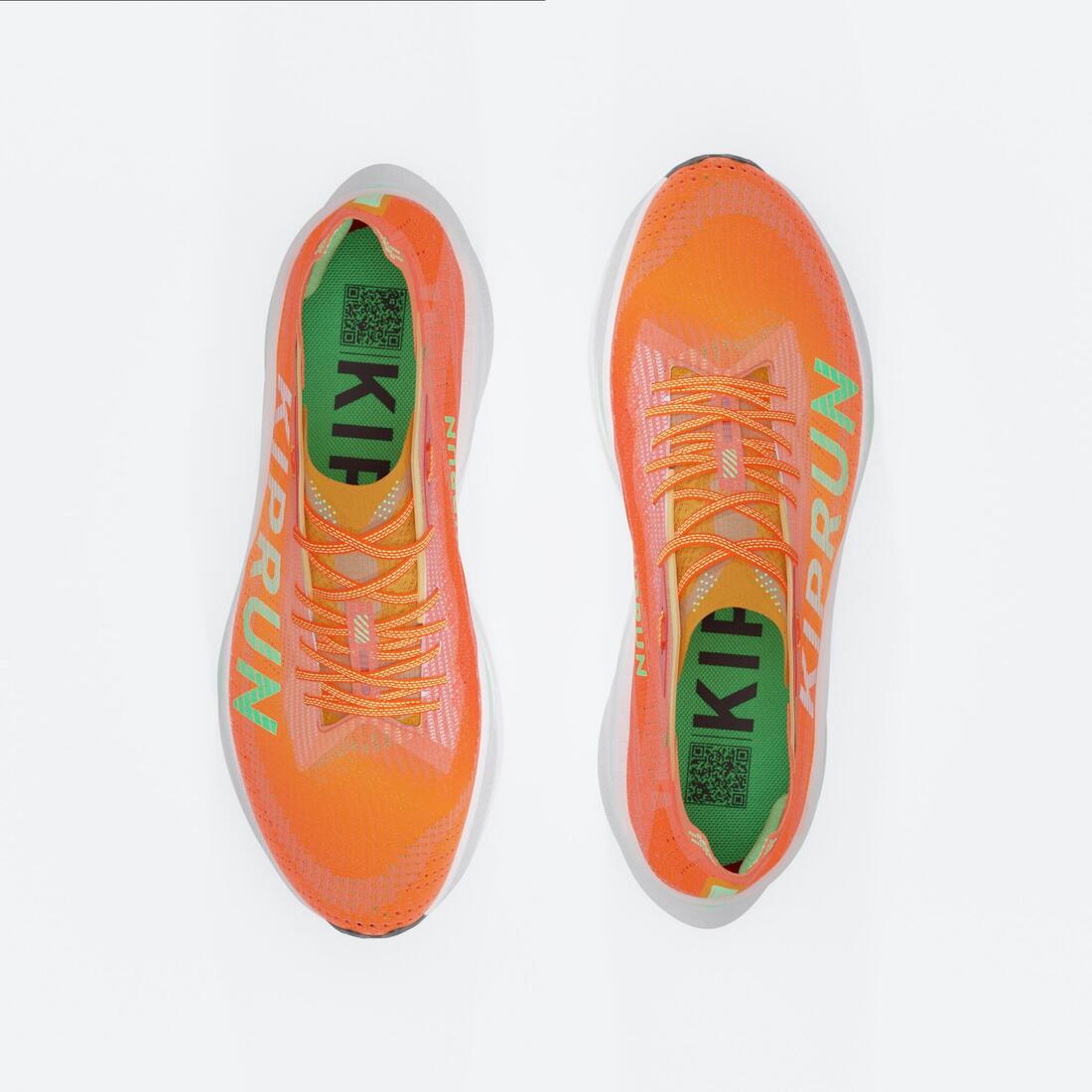 Zapatillas running con placa de carbono Hombre - KIPRUN KD900X LD+ naranja - Image 7