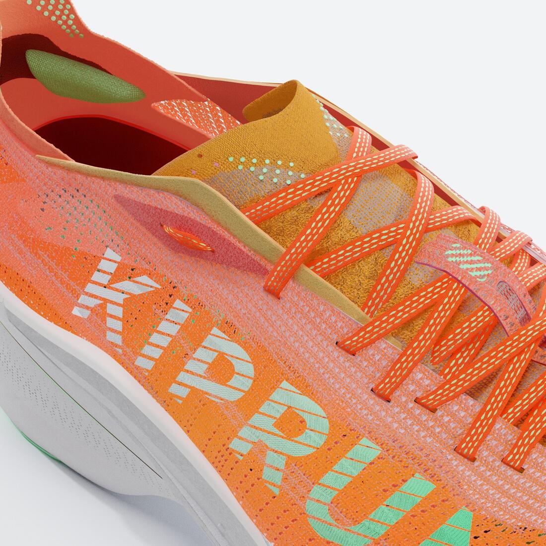 Zapatillas running con placa de carbono Hombre - KIPRUN KD900X LD+ naranja - Image 8